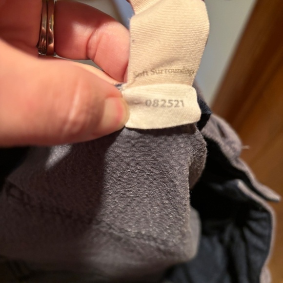 Soft Surrounding Straight Leg Corduroys in Gray Size 12 - Picture 6 of 6